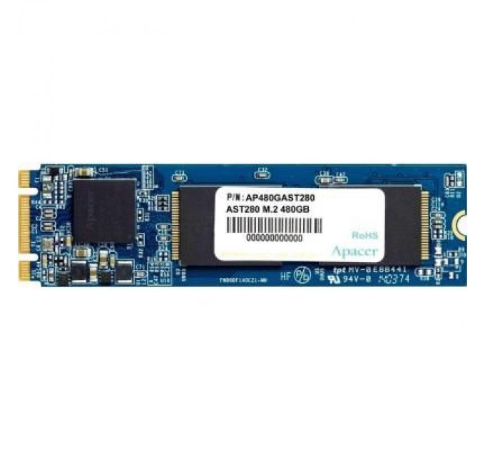 Apacer Накопичувач SSD M.2 2280 480GB Apacer (AP480GAST280-1)