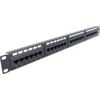 Патч-панель Hypernet 19" 24 порти UTP cat.6 (PP-KUTP6-24-NM)