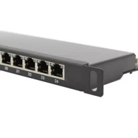 Патч-панель Hypernet 19" 24хRJ-45 FTP 0.5U cat.6 (PP-KFSTP6-24-05U)