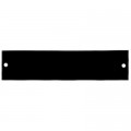 Crosver Опто-волоконне обладнання Crosver Лицьова панель "заглушка" чорна (SC-08 cap black / 268711)
