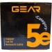 GEAR Кабель мережевий FTP 305м, cat.5e, CU, 4*2*0,51, PVC+PE, outdoor, black GEAR (GEC-FTPCUOUT051305)