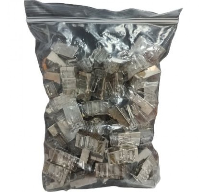 GEAR Конектор RJ45 cat.5e UTP 8P8C * 100 GEAR (GC-UTPC5E8P8CRJ45-100)