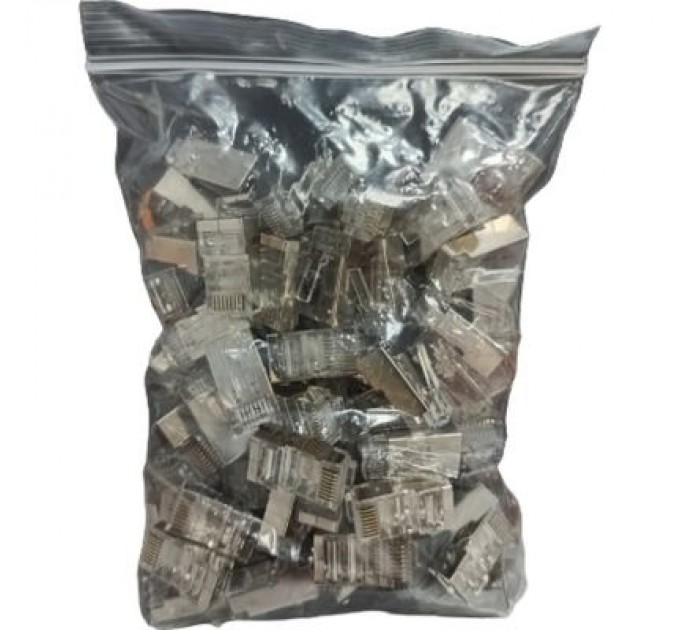 GEAR Конектор RJ45 cat.5e FTP 8P8C * 100 GEAR (GC-FTPC5E8P8CRJ45-100)