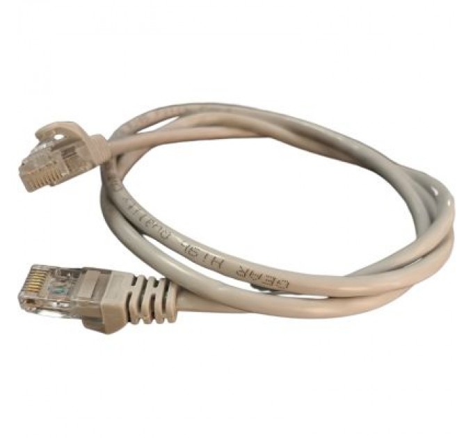 GEAR Патч-корд 0.5м UTP cat.5e, CCA, grey GEAR (GPC-UTPCCARJ45-0.5G)