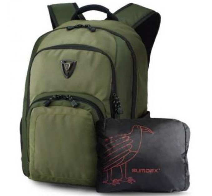 Sumdex Рюкзак для ноутбука Sumdex 16'' PON-394 Khaki (PON-394TY)