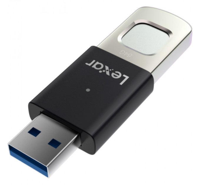 Lexar USB флеш накопичувач Lexar 64GB JumpDrive Fingerprint F35 Pro USB 3.2 (LJDF35P064G-RNBNG)
