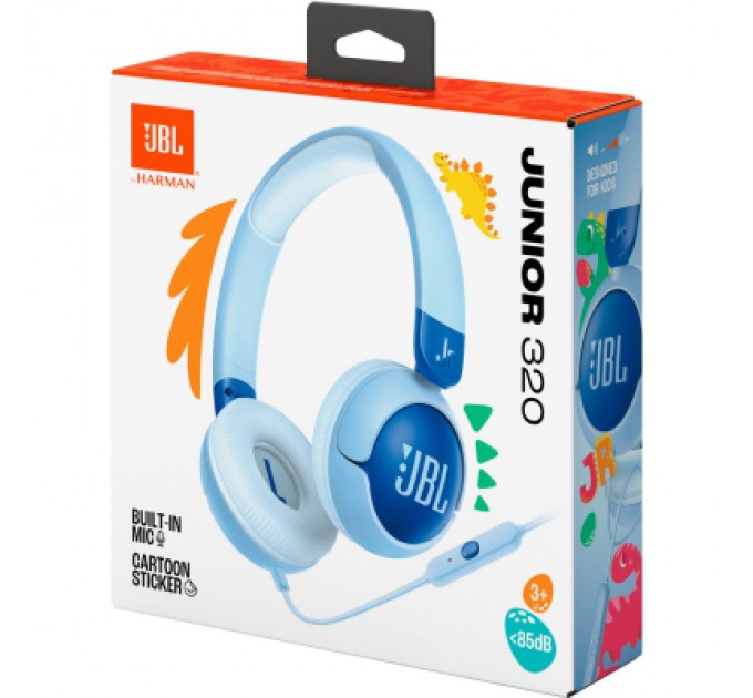 JBL Навушники JBL JR 320 Blue (JBLJR320BLU)