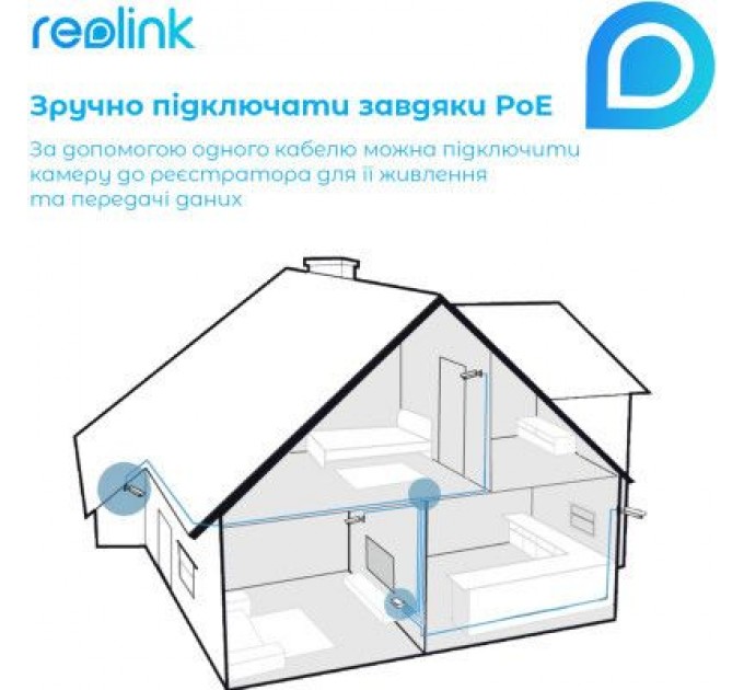 Reolink Реєстратор для відеоспостереження Reolink RLN8-410