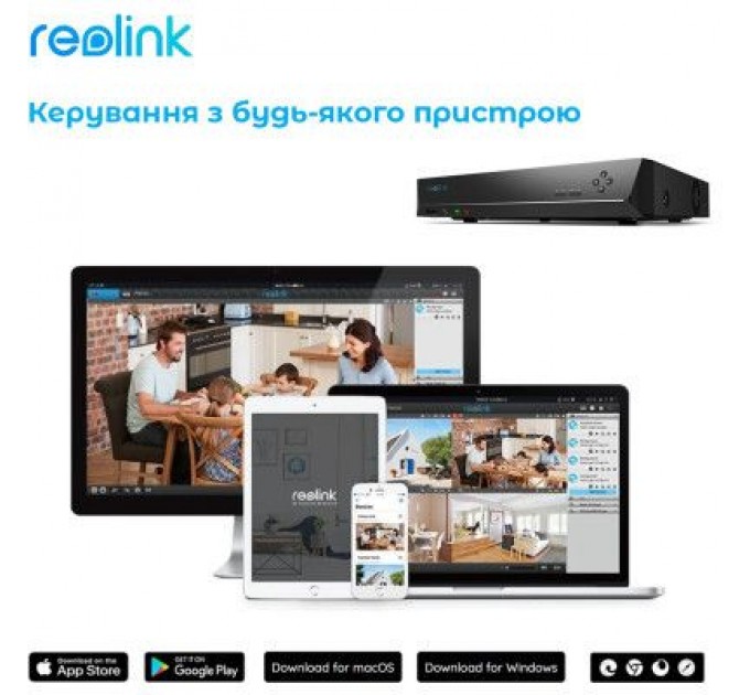 Reolink Реєстратор для відеоспостереження Reolink RLN8-410