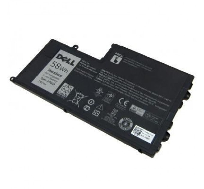 Dell Акумулятор до ноутбука Dell Inspiron 15-5547 0PD19, 58Wh (7600mAh), 4cell, 7.4V, Li-ion (A47306)