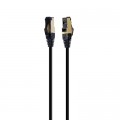 Cablexpert Патч-корд 3м, S/FTP, cat 8, литий, 50u", CU, AWG 27, LSZH, black Cablexpert (PP8-LSZHCU-BK-3M)