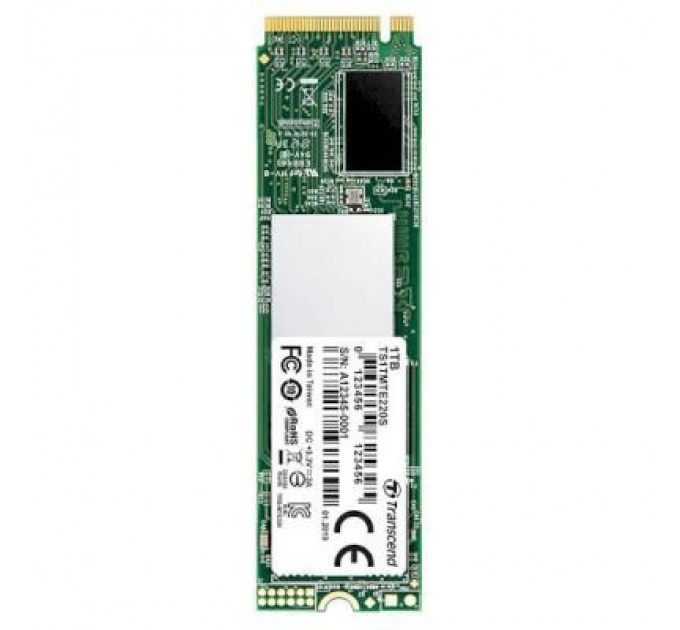 Transcend Накопичувач SSD M.2 2280 1TB Transcend (TS1TMTE220S)