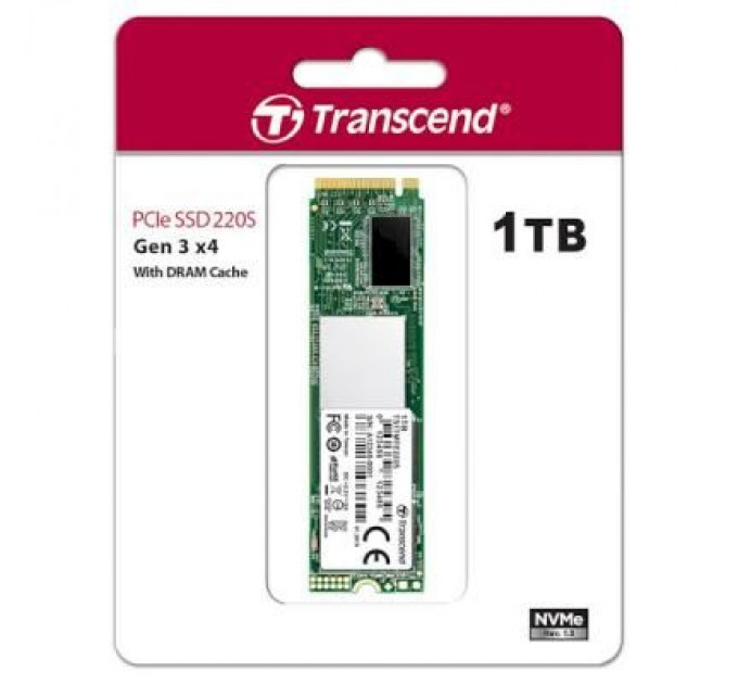 Transcend Накопичувач SSD M.2 2280 1TB Transcend (TS1TMTE220S)