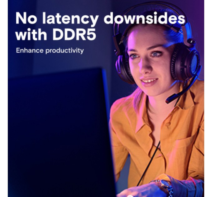 Micron Модуль пам'яті для ноутбука SoDIMM DDR5 16GB 5600 MHz Micron (CT32G56C46S5T)