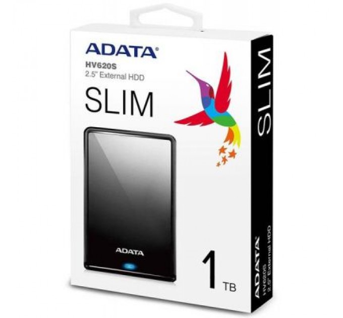 ADATA Зовнішній жорсткий диск 2.5" 1TB ADATA (AHV620S-1TU31-CBK)