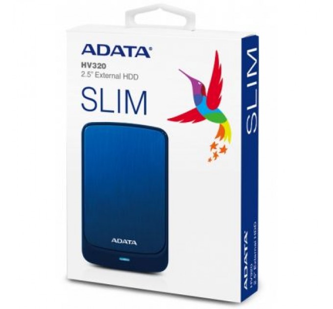 ADATA Зовнішній жорсткий диск 2.5" 1TB ADATA (AHV320-1TU31-CBL)