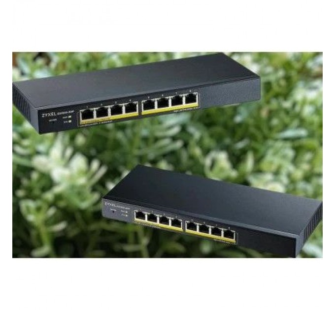 ZyXel Комутатор мережевий ZyXel Комутатор ZYXEL GS1900-8HP (GS1900-8HP-EU0103F) (GS1900-8HP-EU0103F)