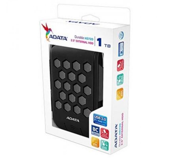 ADATA Зовнішній жорсткий диск 2.5" 2TB ADATA (AHD720-2TU31-CBK)