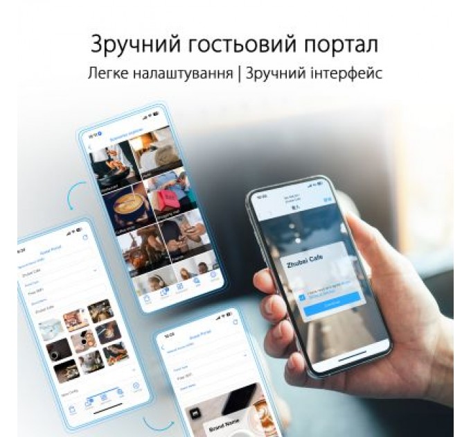 ASUS Точка доступу Wi-Fi ASUS EBM68 2pk White (90IG07V0-MO3A40)