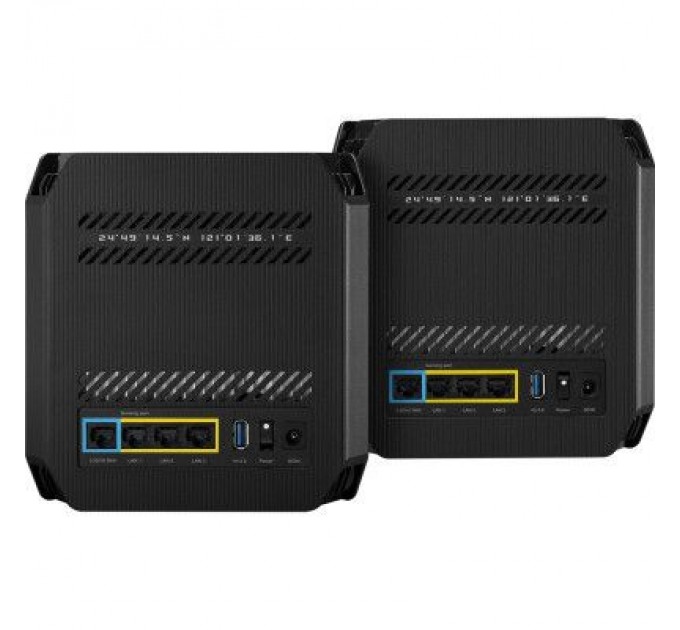 ASUS Точка доступу Wi-Fi ASUS GT6 Black 2PK (GT6(B-2-PK))