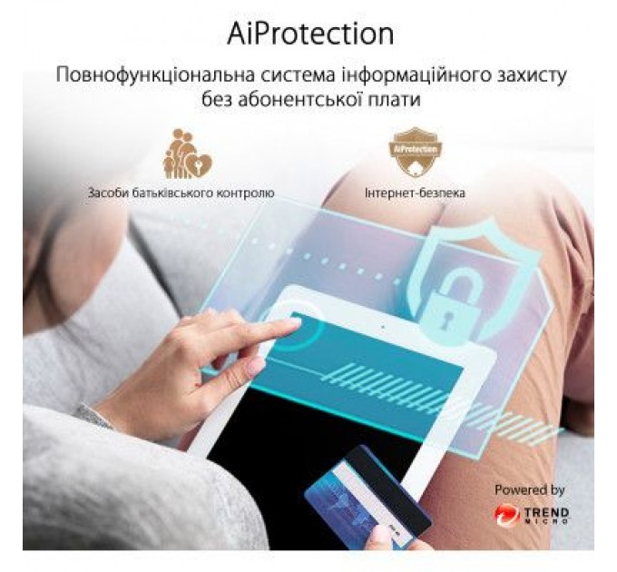 ASUS Точка доступу Wi-Fi ASUS XD4 Plus 1pk White (90IG07M0-MO3C00)