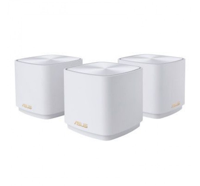 ASUS Точка доступу Wi-Fi ASUS XD4 Plus 3PK White (XD4 PLUS (W-3-PK))