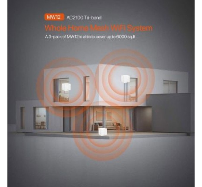 Tenda Точка доступу Wi-Fi Tenda MW12(3-pack)