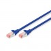 Digitus Патч-корд 10м, CAT 6 S-FTP, AWG 27/7, LSZH, blue Digitus (DK-1644-100/B)