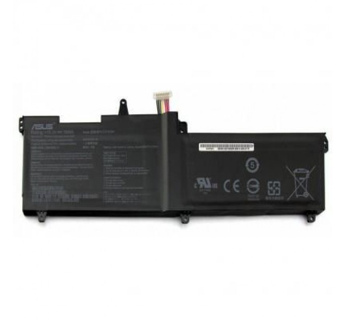 ASUS Акумулятор до ноутбука ASUS ROG GL702 C41N1541, 5000mAh (76Wh), 4cell, 15.2V, Li-ion, че (A47283)