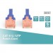 Digitus Патч-корд 10м, CAT 6 UTP, AWG 26/7, Cu, LSZH, blue Digitus (DK-1617-100/B)