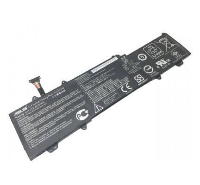 ASUS Акумулятор до ноутбука ASUS UX32LA C31N1330, 4300mAh (50Wh), 6cell, 11.31V, Li-Pol, черн (A47297)