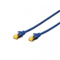 Digitus Патч-корд 0.5м, CAT 6a S-FTP, AWG 26/7, Cu, LSZH, blue Digitus (DK-1644-A-005/B)
