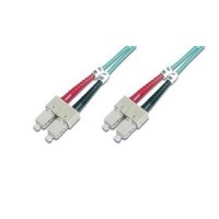 Оптичний патчкорд Digitus SC/UPC-SC/UPC, 50/125, MM, OM3, duplex, 2м (DK-2522-02/3)