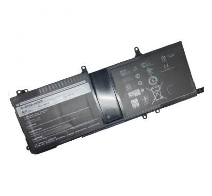 Dell Акумулятор до ноутбука Dell Alienware 17 R4 44T2R, 68Wh (4410mAh), 4cell, 15.2V, Li-ion, (A47316)