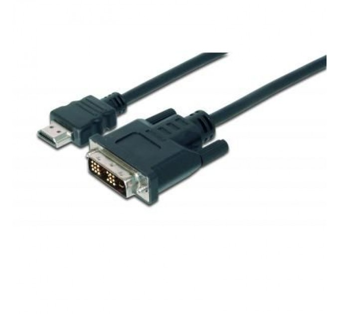 Assmann Кабель мультимедійний HDMI to DVI 18+1pin M, 2.0m Assmann (AK-330300-020-S)