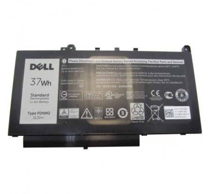 Dell Акумулятор до ноутбука Dell Latitude E7470 PDNM2, 3166mAh (37Wh), 3cell, 11.1V, Li-ion, (A47252)