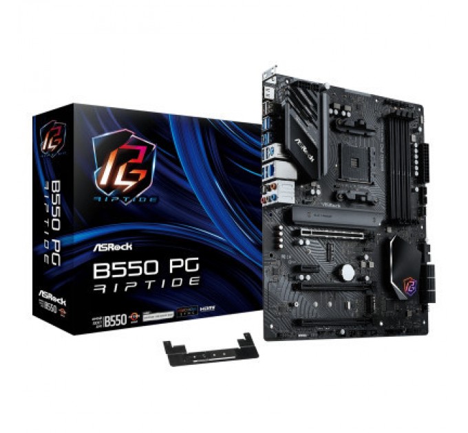 ASRock Материнська плата ASRock B550 PG RIPTIDE