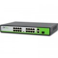 ZKTeco Комутатор мережевий ZKTeco ZK-PoE1621N-200W