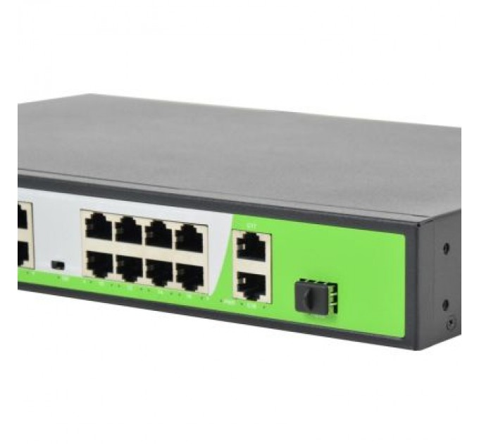 ZKTeco Комутатор мережевий ZKTeco ZK-PoE1621N-200W