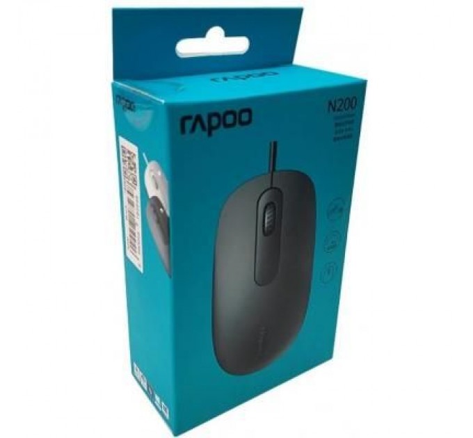 Rapoo Мишка Rapoo N200 Black