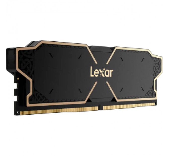 Lexar Модуль пам'яті для комп'ютера DDR5 32GB (2x16GB) 6000 MHz Thor Black Lexar (LD5U16G60C38LG-RGD)