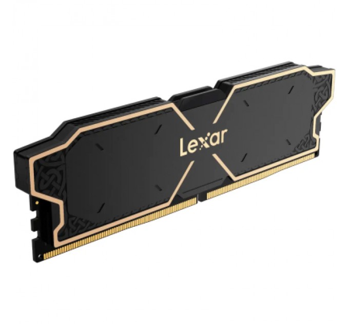 Lexar Модуль пам'яті для комп'ютера DDR5 32GB (2x16GB) 6000 MHz Thor Black Lexar (LD5U16G60C38LG-RGD)