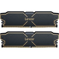 Модуль пам'яті для комп'ютера DDR5 32GB (2x16GB) 6000 MHz Thor Black Lexar (LD5U16G60C38LG-RGD)