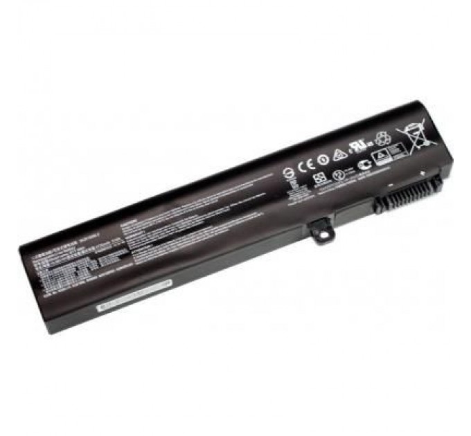 MSI Акумулятор до ноутбука MSI BTY-M6H, 4730mAh (51Wh), 6cell, 10.86V, Li-ion (A47330)