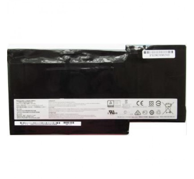 MSI Акумулятор до ноутбука MSI BTY-M6J, 5700mAh, 6cell, 11.4V, Li-Pol (A47329)