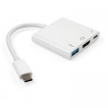 Vinga Концентратор Vinga Type-C to HDMI+USB3.0+Type-C PD (VCPATC2HDMIUSBPDWH)