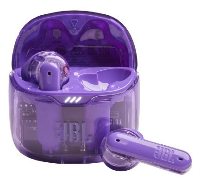JBL Навушники JBL Tune Flex Ghost Edition Purple (JBLTFLEXGPUR)