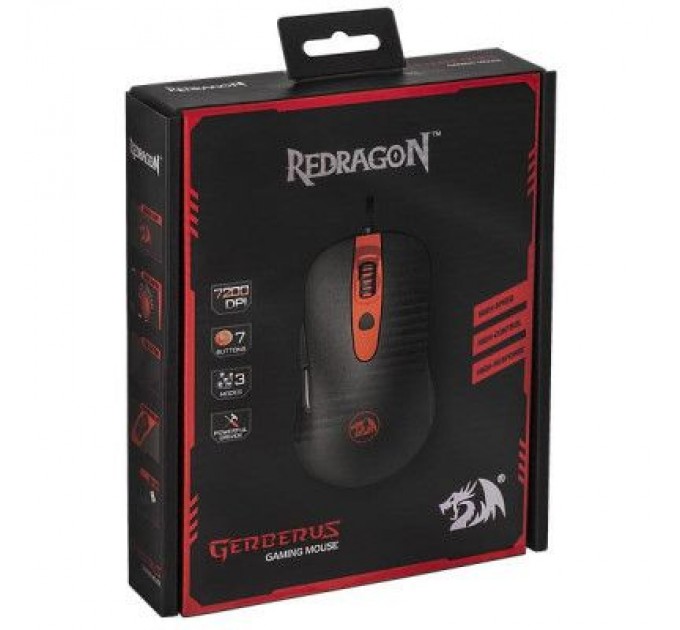 Redragon Мишка Redragon Gerderus Black (70241)