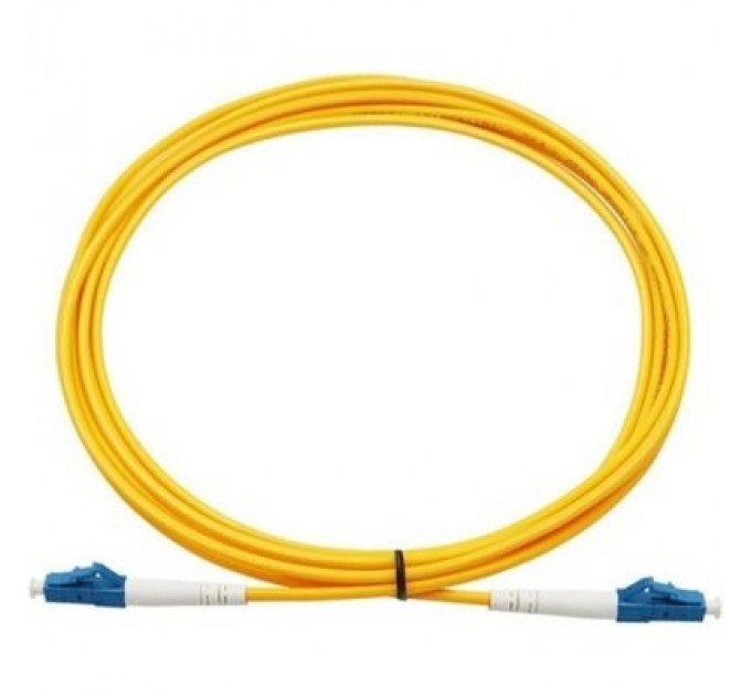 Eserver Оптичний патчкорд Eserver LC/UPC-LC/UPC Singlemode, Simplex, 2m (ES-LC-LC/UPC-2-SM-S)