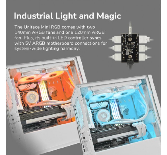 Cougar Корпус Cougar UNIFACE MINI RGB Black
